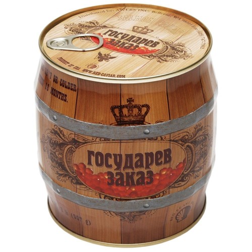 Red salmon caviar gosudarev - red,